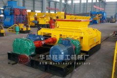 河南華盛銘小型號雙齒輥破碎機(jī)質(zhì)量怎么樣？賺錢不